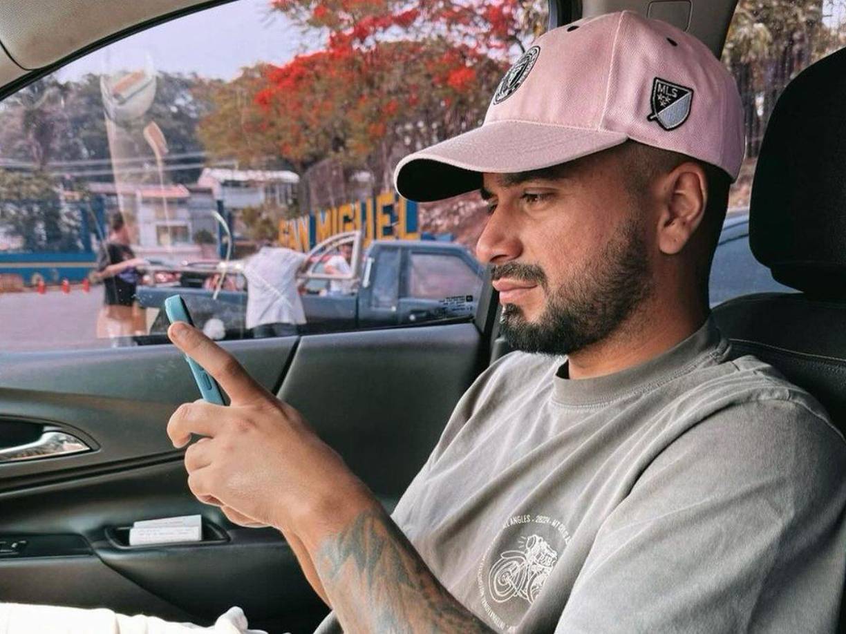 Rodrigo Gómez: El volante del Motagua se fue a su natal Argentina en donde disfrutó un par de semanas.