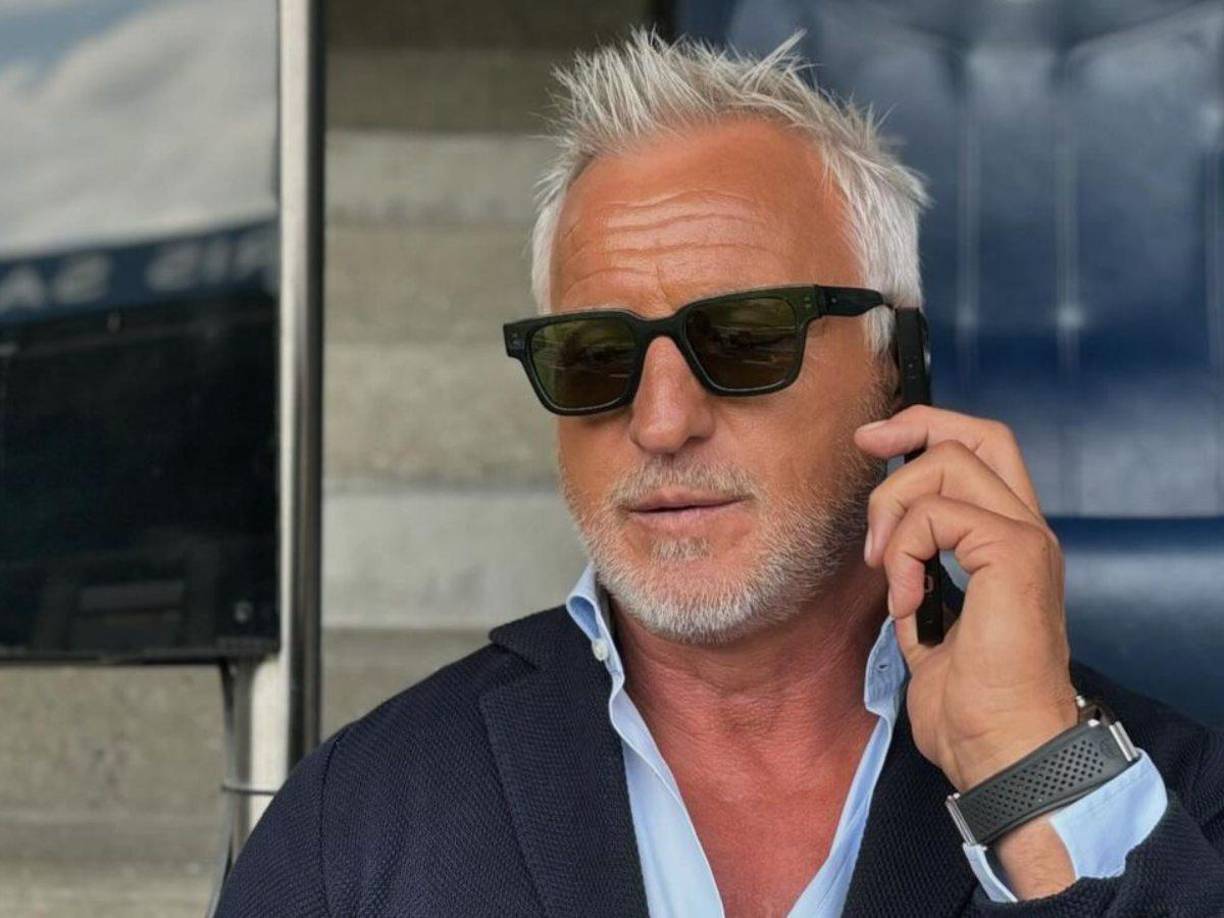 Ginola se convertirá en abuelo pero nunca conocerá al bebé.