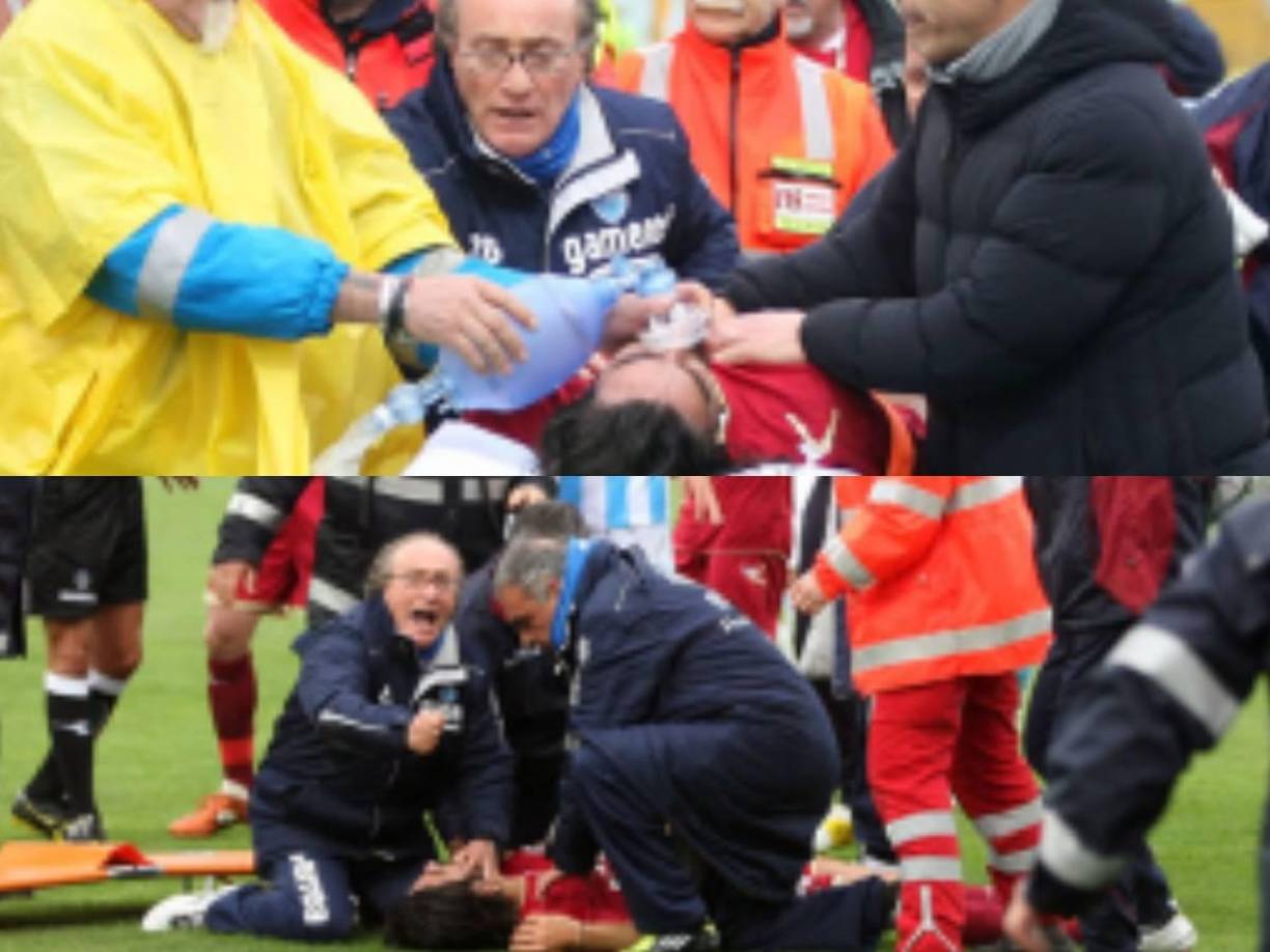 Otra muerte que sacudió a todos, fue la del mediocampista Piermario Morosini. Se desarrollaba el encuentro entre el Livorno y el Pescara de la Serie B, cuando el jugador del conjunto toscano comenzó a sentirse mal a los 31 minutos del duelo, y cayó al césped. Fue llevado al hospital y murió horas más tarde.