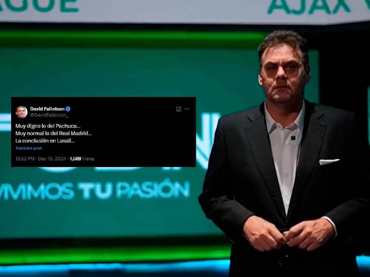 “Muy digno lo del Pachuca... Muy normal lo del Real Madrid... La conclusión en Lusail...”, agregaba.