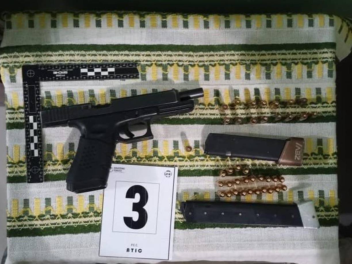 Imágenes del operativo contra cabecillas de la MS-13