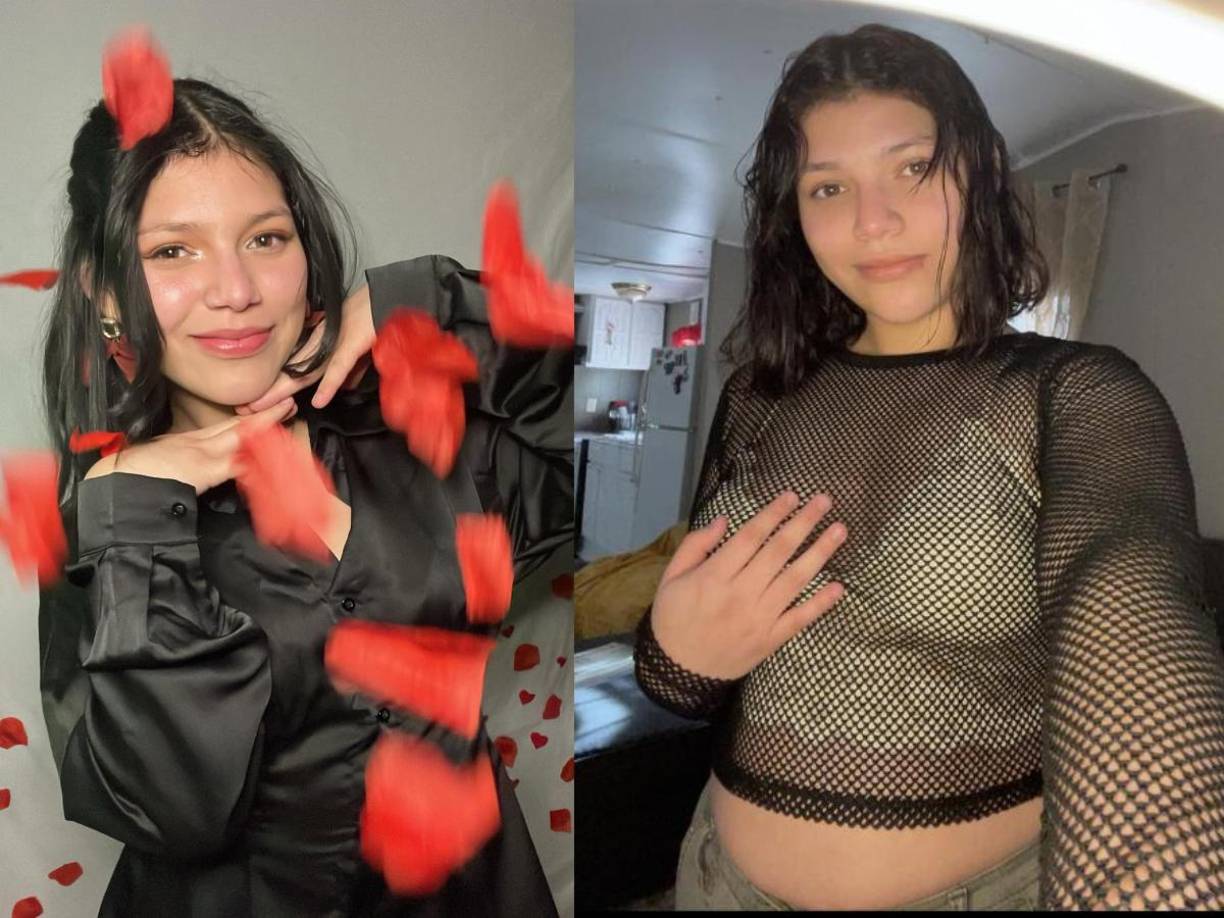 Fotos en vida de Evelin Yaneris Hernández Reyes, la hondureña que murió el miércoles 4 de septiembre en Carolina del Norte, Estados Unidos.