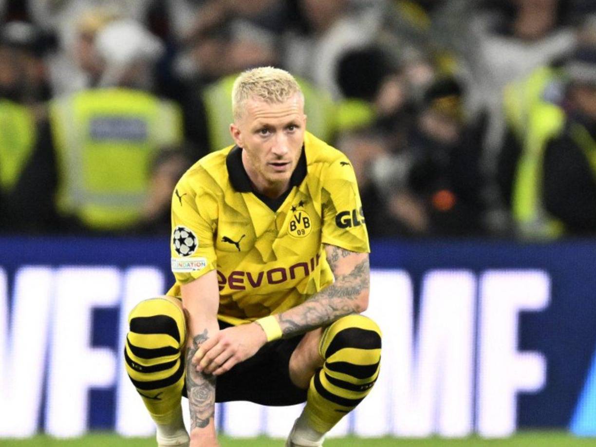 Marco Reus realizó su ingreso en el segundo tiempo de la final de la Liga de Campeones de Europa.