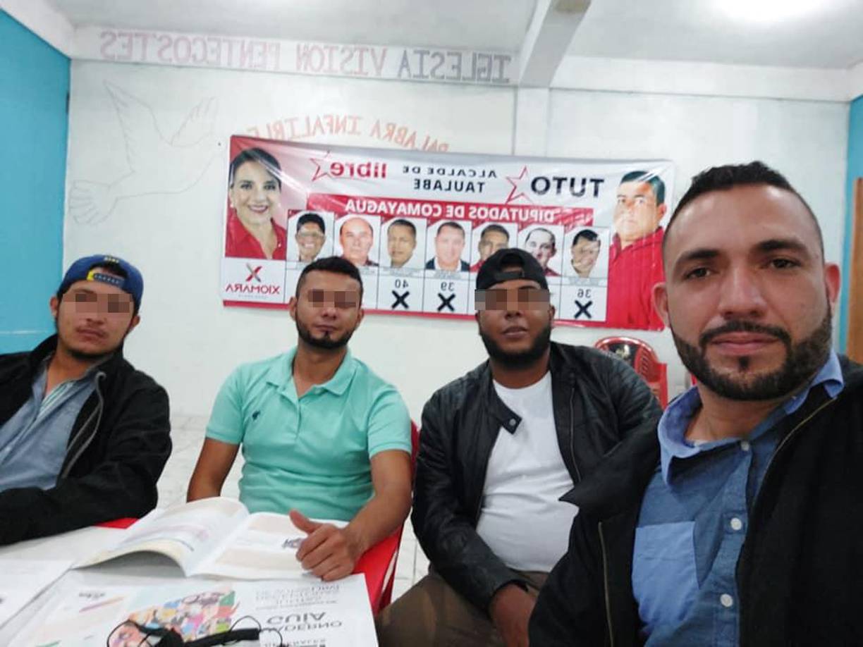 Harold era militante del partido Libertad y Fundación y esa fotografía la subió en sus redes sociales el día de las elecciones que ganó Xiomara Castro.