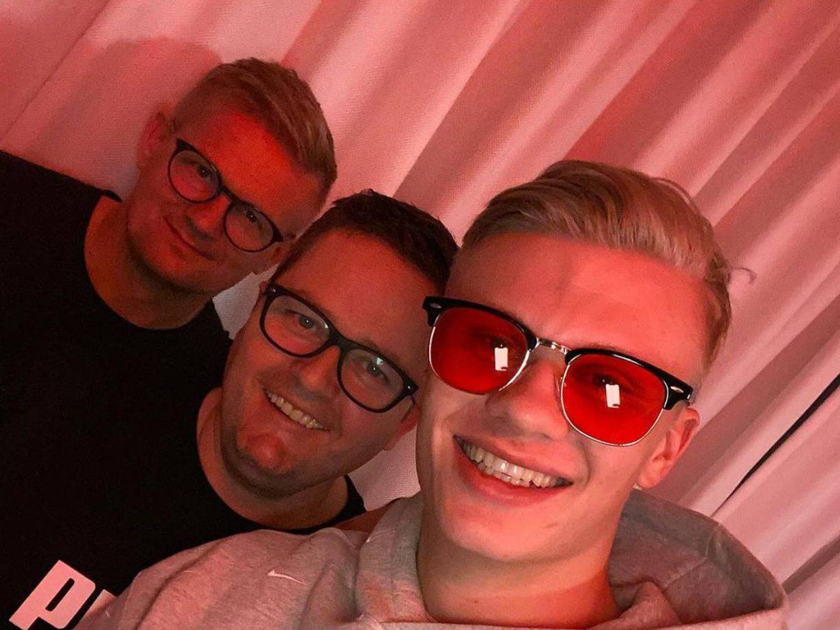 El amigo de Haaland inclusive fue padrino en la boda del noruego.