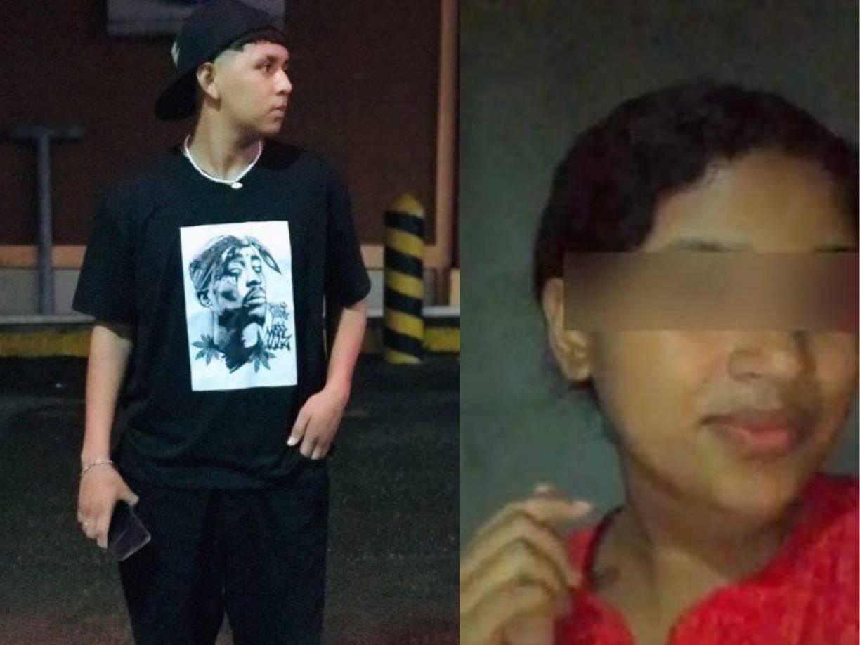 Axel Juárez y Britany Julieth Delgado, dos de los tres jóvenes secuestrados en La Ceiba.