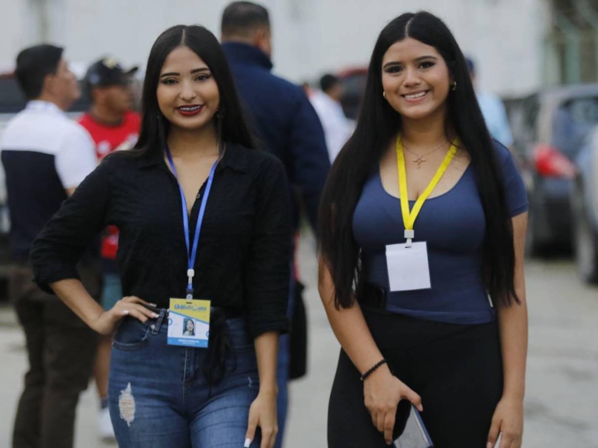 Las lindas comunicadoras deportivas posaron para el lente de Diario LA PRENSA.