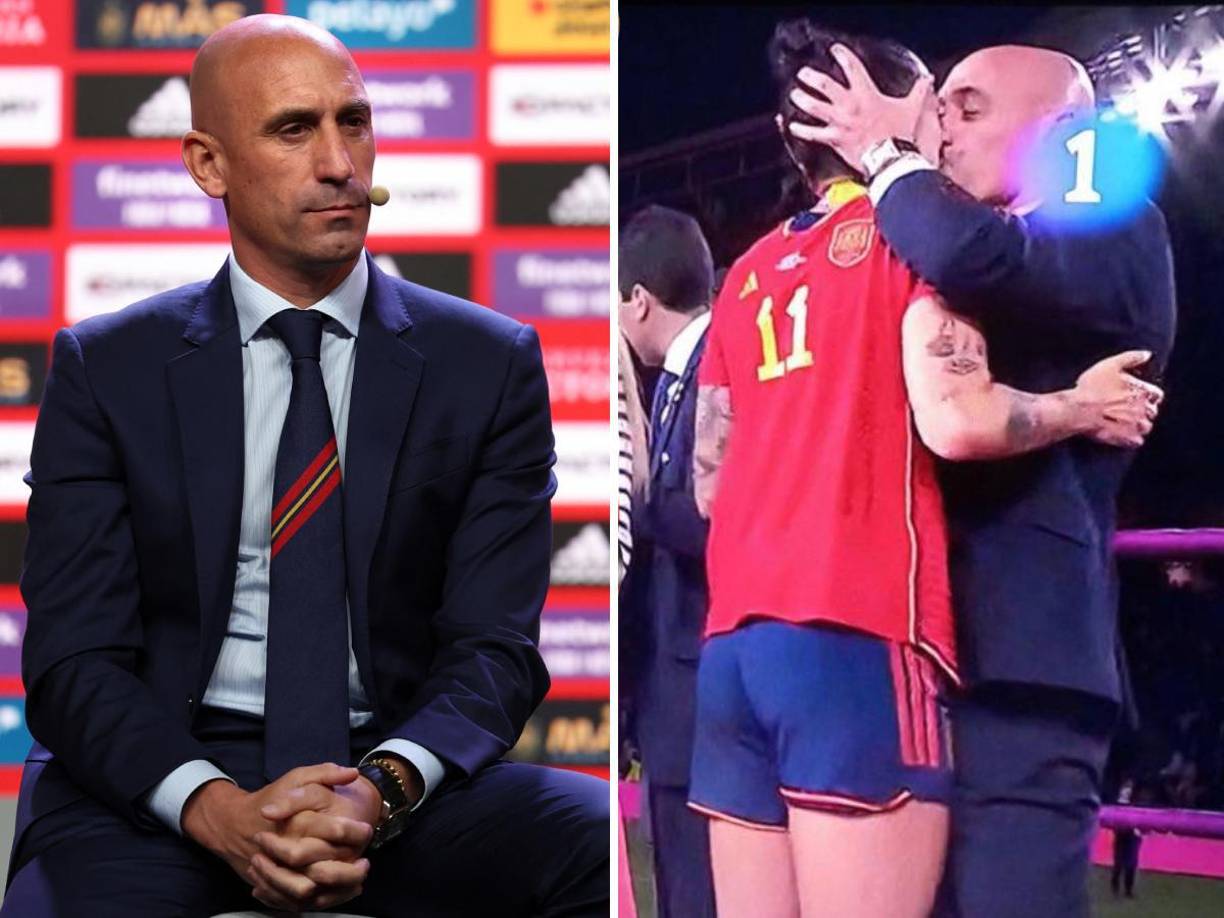 Por su parte, el presidente del fútbol español, Luis Rubiales, presentará el viernes su renuncia ante una asamblea extraordinaria de su federación convocada tras la polémica que desató por haber besado en la boca, sin consentimiento a Jennifer Hermoso.