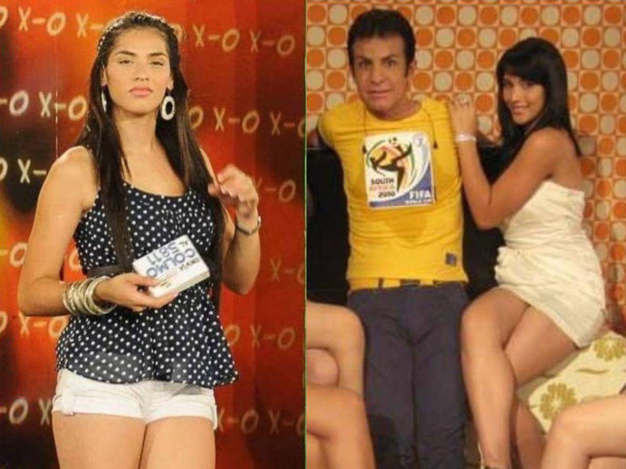 Antes de convertirse en una reconocida presentadora de televisión, Carolina Lanza fue modelo. 