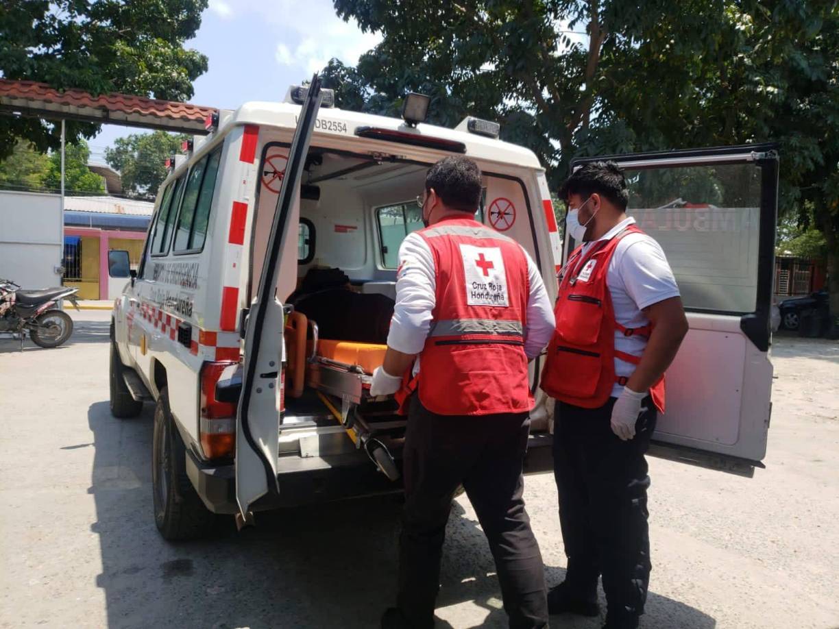 Algunos fueron ingresados al Instituto Hondureño de Seguridad Social (IHSS) de Choloma. 