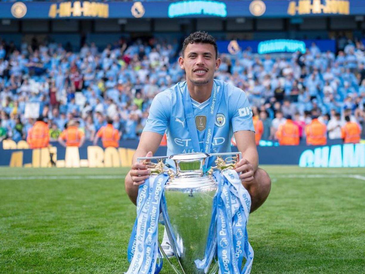 Matheus Nunes fue fichado en el 2023 por Manchester City y ya ganó un título de Premier League,
