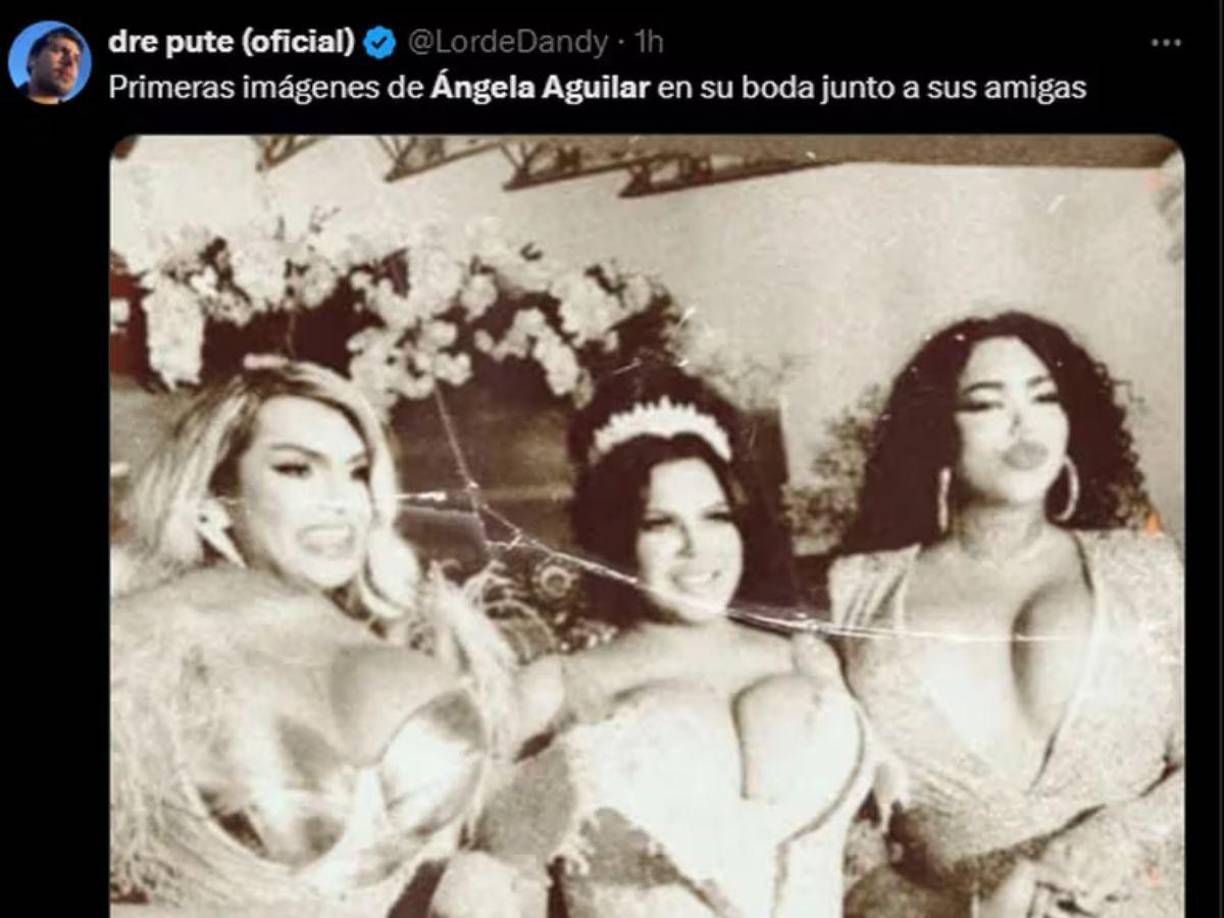 Los memes que dejó la boda de Christian Nodal y Ángela Aguilar