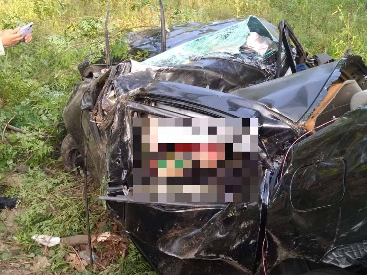 Bayron Campos y Ericka López son los nombres de las dos personas que fallecieron en este accidente. 