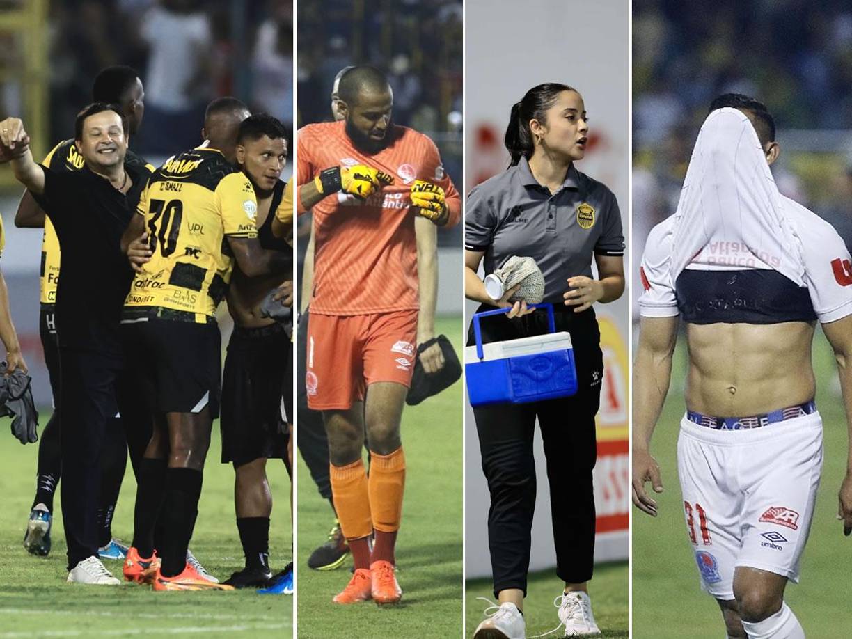 Las imágenes del clásico que ganó Real España (2-0) al Olimpia en el regreso al estadio Morazán. Edrick Menjívar protagonizó un feo gesto tras la derrota olimpista.