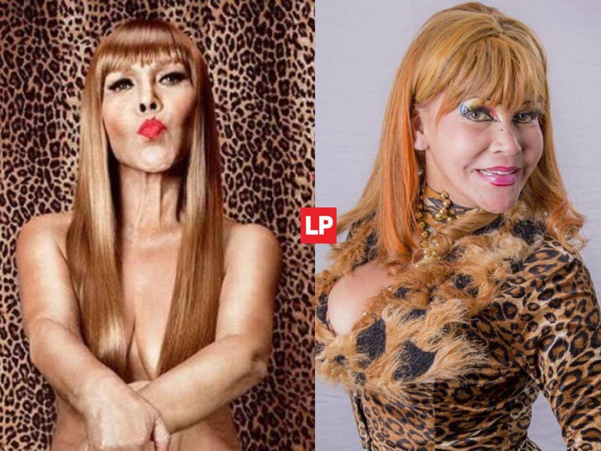 La cantante peruana quien es conocida desde hace unos años por su extravagante forma de ser, anunció que venderá contenido para adultos con una postal sin camiseta.