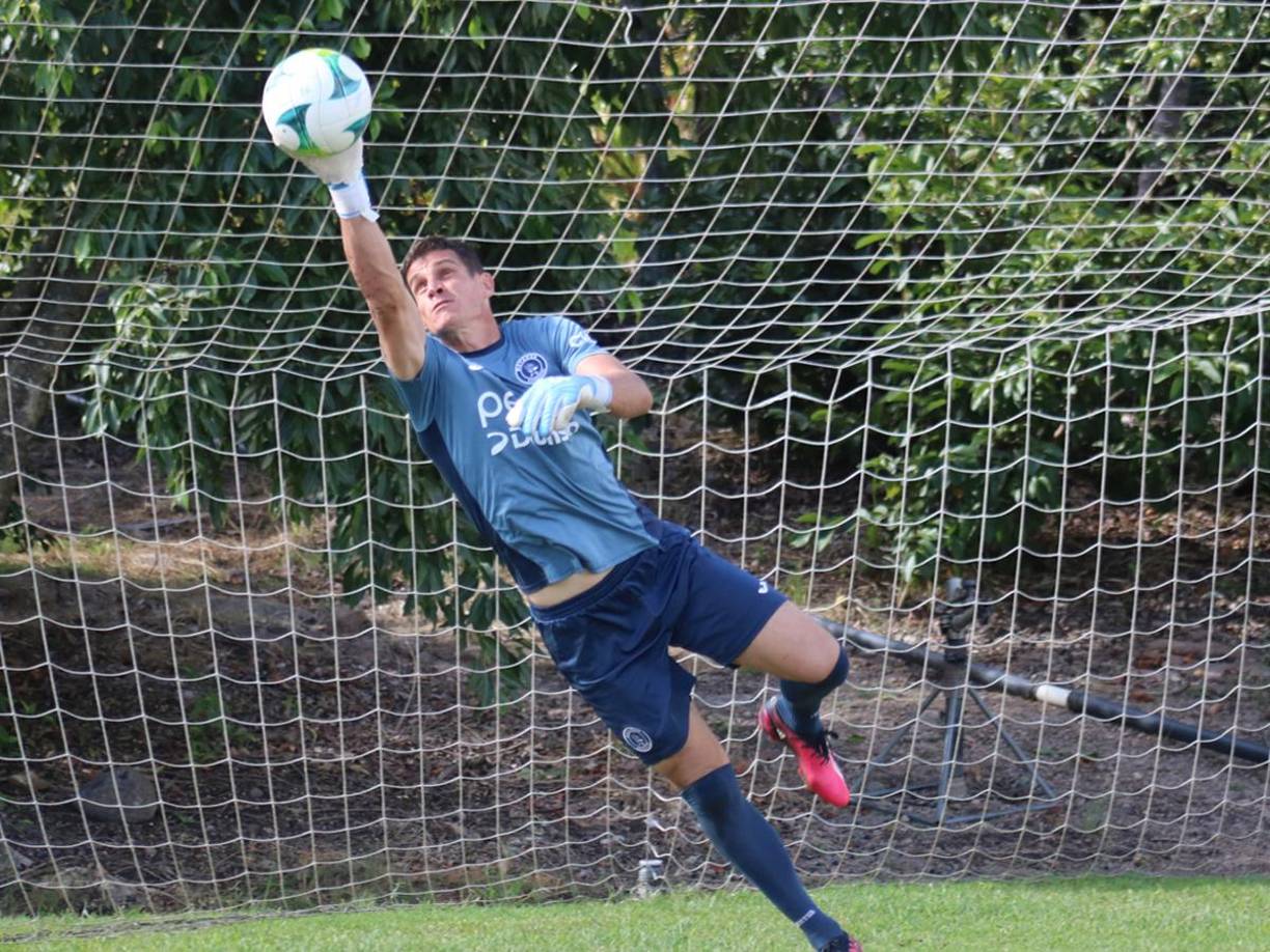 Jonathan Rougier: Será el portero titular del Motagua ante CAI.