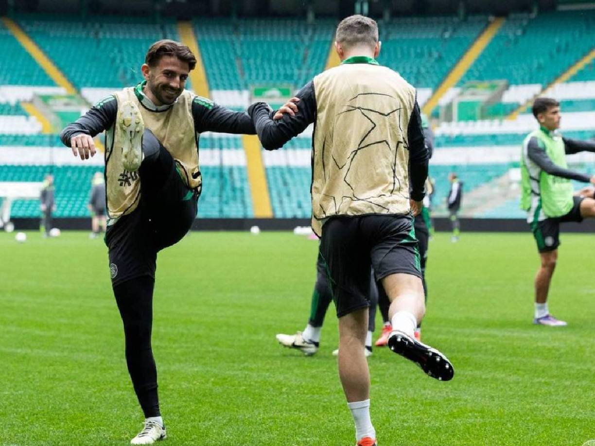 El Celtic trabajó en su estadio antes de viajar a Alemania para el importante compromiso ante el Borussia Dortmund.