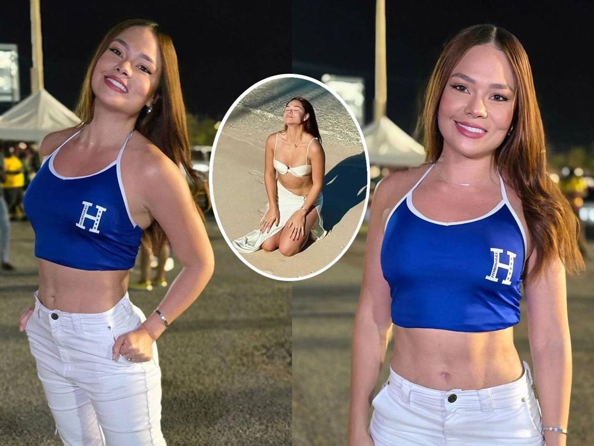 La presentadora hondureña Sirey Morán viajó a Jamaica, disfrutó de las bellas playas de ese país y asistió al estadio National Stadium Independence Park de Kingston para apoyar a la Selección Honduras en el partido de la Nations League de Concacaf.