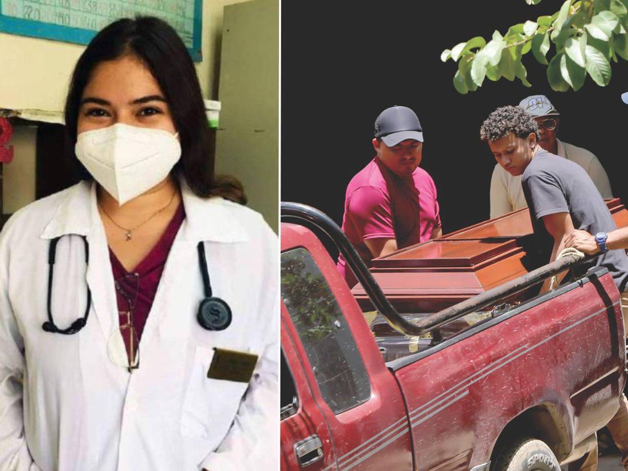 Cuando regresaba a su casa a bordo de un taxi fue asesinada la estudiante de medicina Denis Yaqueline Sierra Hernández (24 años) en la salida a Olancho.