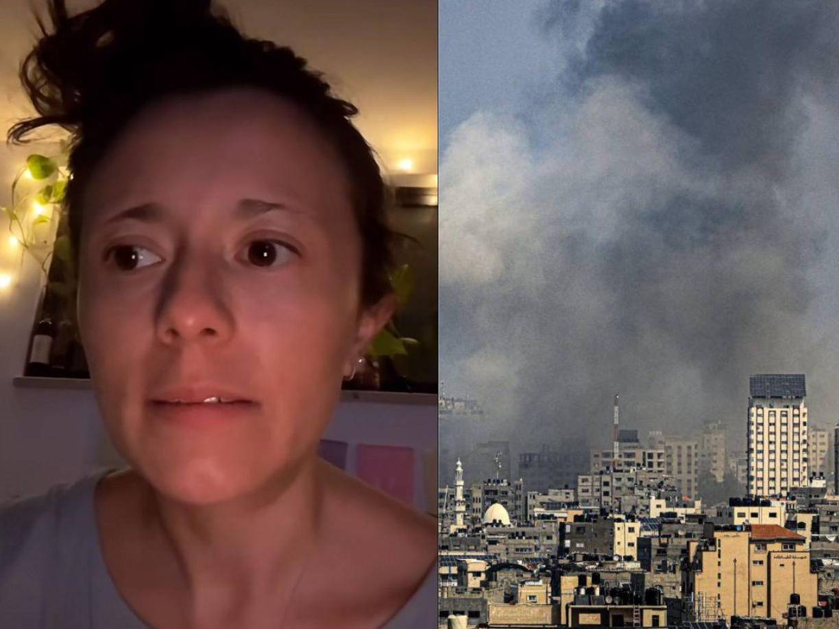 La actriz mexicana, Greta Cervantes, se queda atrapada en Israel durante el inicio del conflicto y así narra su historia.