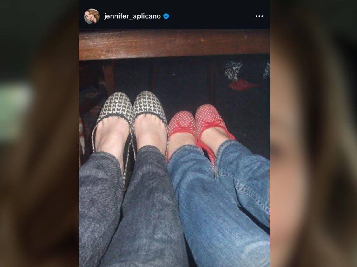 El mensaje lo acompañó de un carrusel de fotos en el que mostró importantes momentos que han vivido juntas. 