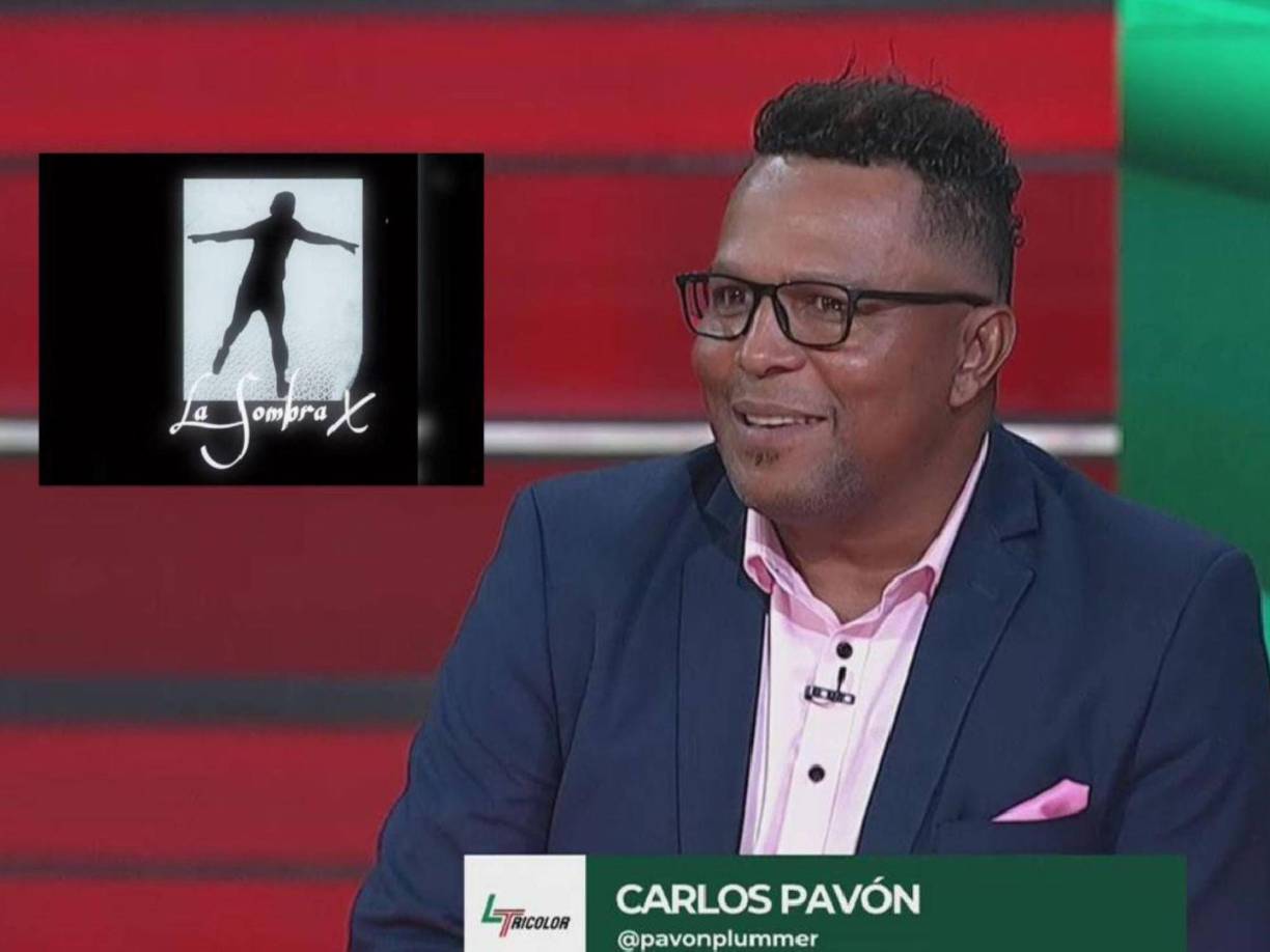 La Sombra X trata sobre un podcast en Youtube y otras redes sociales en los cuales el exjugador abordará diversos temas. En el proyecto le ayuda su hijo, Carlos Pavón Jr.