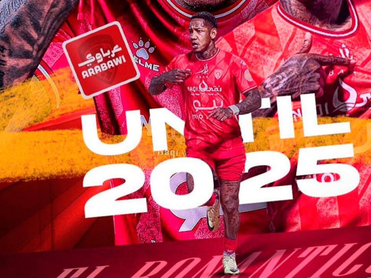 El Al-Arabi club de la segunda división de Arabia Saudita anunció la renovación por un año de contrato del atacante hondureño Romell Quioto.