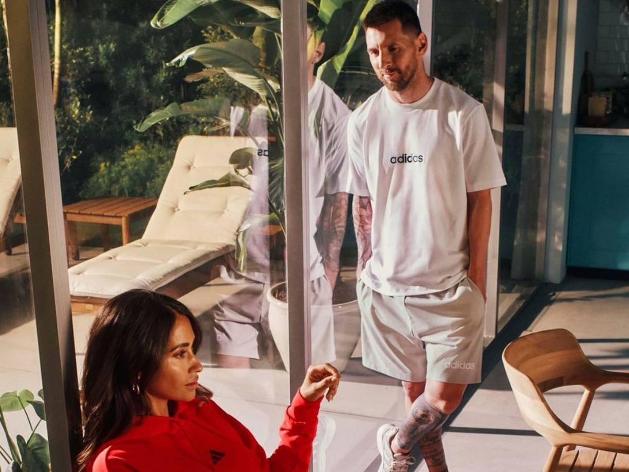 Messi y su esposa Antonela<b> hicieron una publicidad </b>y ambos se ven increíbles en las primeras imágenes que dieron a conocer