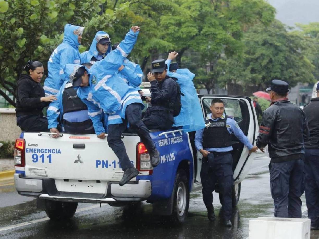 La Policía Nacional está realizando todas las gestiones necesarias para sacar un partido sin problemas.