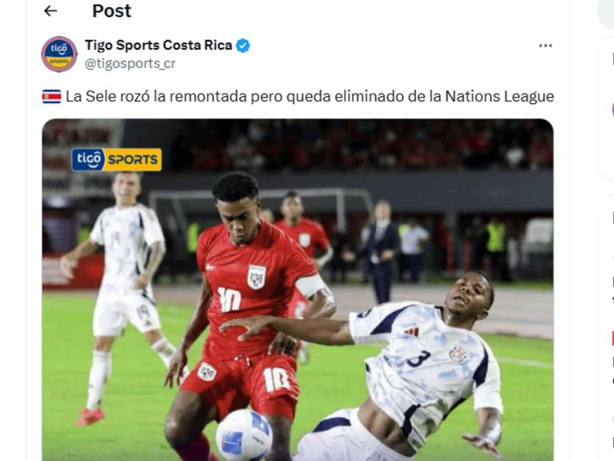 Tigo Sports Costa Rica. 