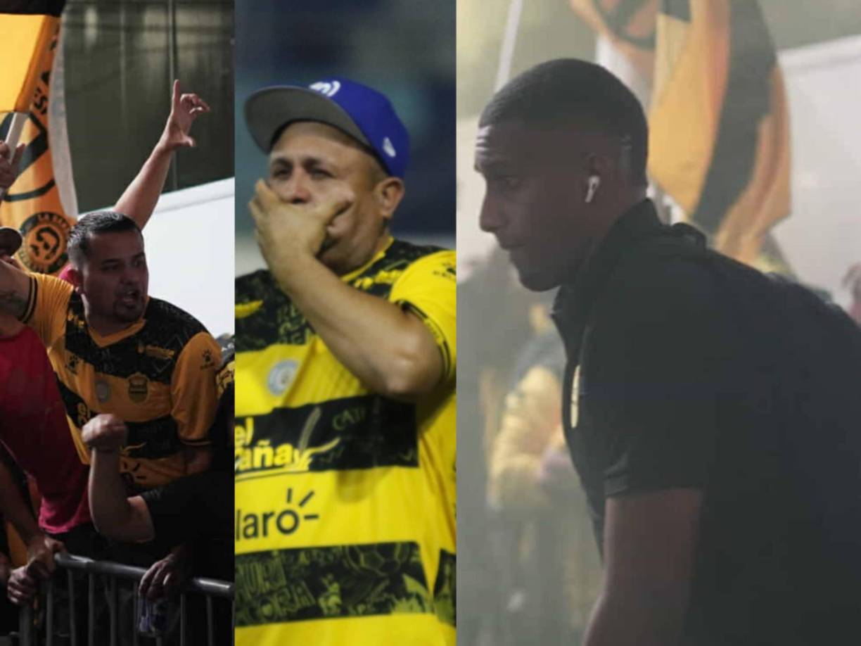 Las mejores imágenes del ambiente en el duelo Real España vs Motagua correspondiente a la semifinal de ida del Apertura 2024 .