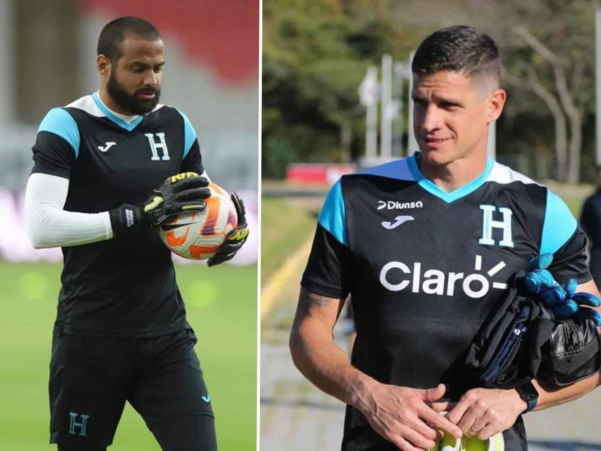 Porteros: Edrick Menjívar (Olimpia) y Jonathan Rougier (Motagua).