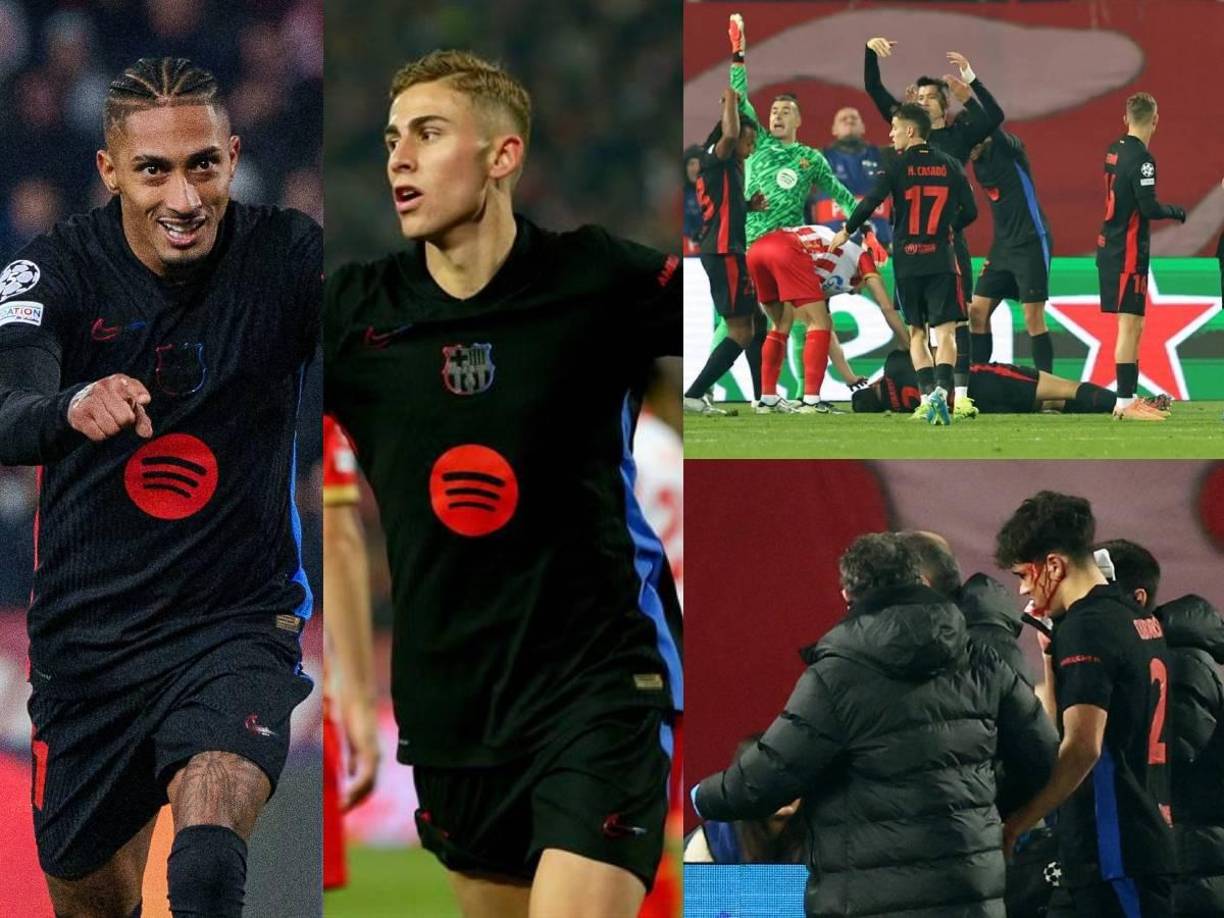 El Barcelona volvió a golear en la Champions League y este miércoles vencio por 2-4 al Estrella Roja en la Jornada 4. El equipo vivió un tremendo susto en el partido.