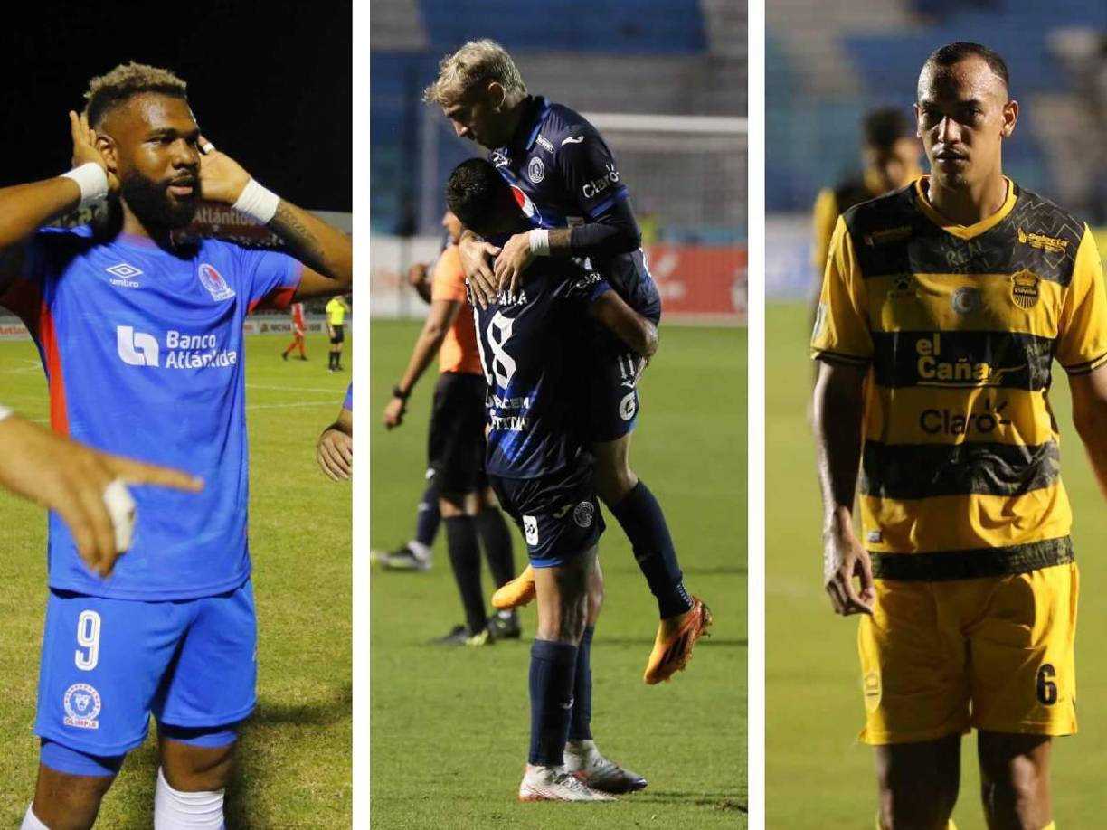  Una nueva jornada arrancó en el torneo Apertura 2023 y estas fueron las mejores imágenes de los duelos entre el Vida-Olimpia y Motagua-Real España.