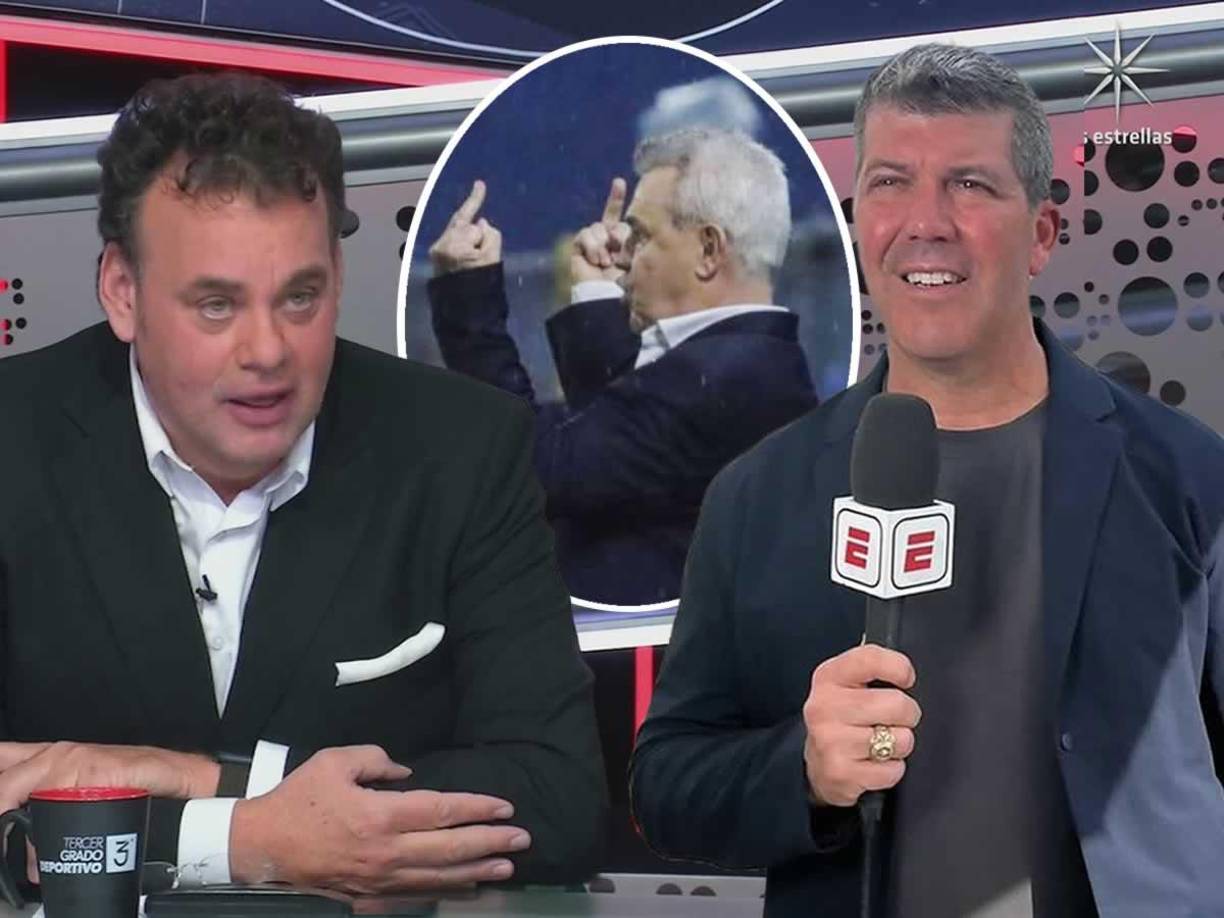 Fernando Palomo, periodista de ESPN, respondió a David Faitelson por los gestos obscenos que Javier ‘Vasco’ Aguirre realizó en el estadio Morazán, antes de la agresión que sufrió al final del partido Honduras vs México.