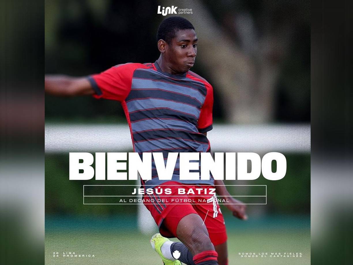 Jesús Batiz - El atacante hondureño se convirtió en nuevo refuerzo del Cartaginés de la primera división de Costa Rica. Con el Toronto jugó dos partidos, pero fuera de MLS; uno por copa y otro por Concacaf. Cabe resaltar que Batiz fue convocado por Reinaldo Rueda en las últimas dos nóminas a la Selección de Honduras.