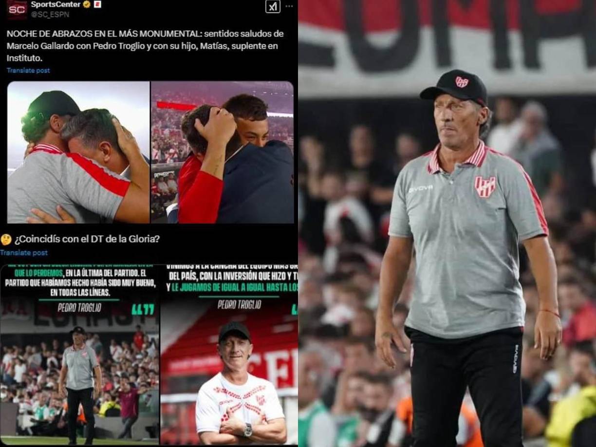 La prensa de Argentina reaccionó a la primera derrota de Pedro Troglio con Instituto en la Liga Profesional: “Es bravísimo”, “Me voy tranquilo”.