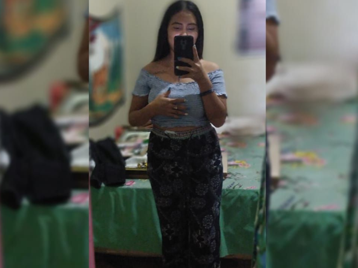 Cindy Carolina Pineda era originaria de la comuniudad de Macholoa, Santa Bárbara.