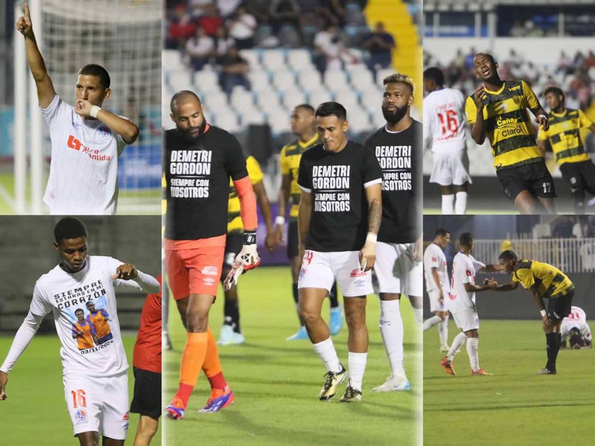 En imágenes el triunfo del Olimpia (1-0) contra el Real España en la Jornada 15 del Torneo Apertura 2024, en el estadio Nacional Chelato Uclés.