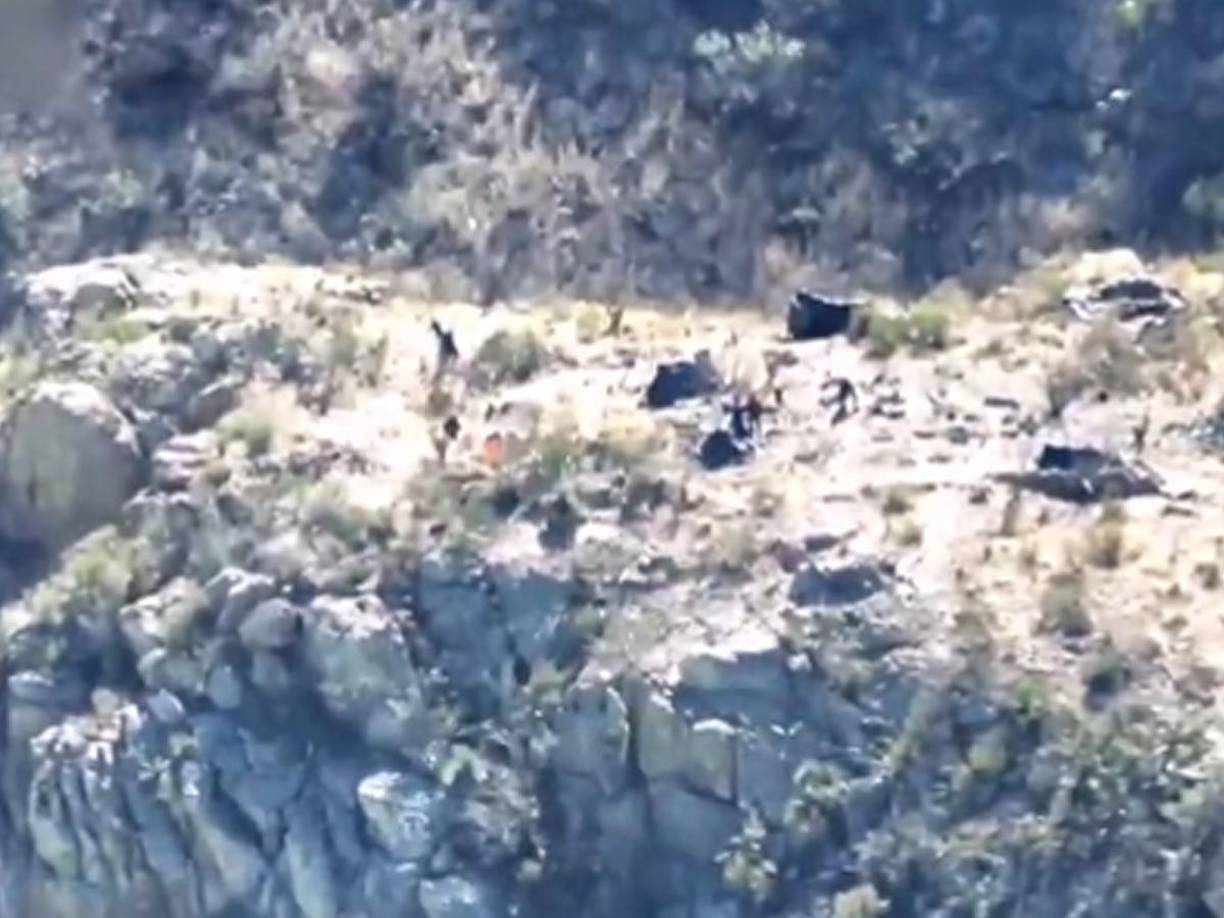 Los agentes de la patrulla fronteriza monitoreaban la región que divide al estado mexicano de Sonora con Arizona.