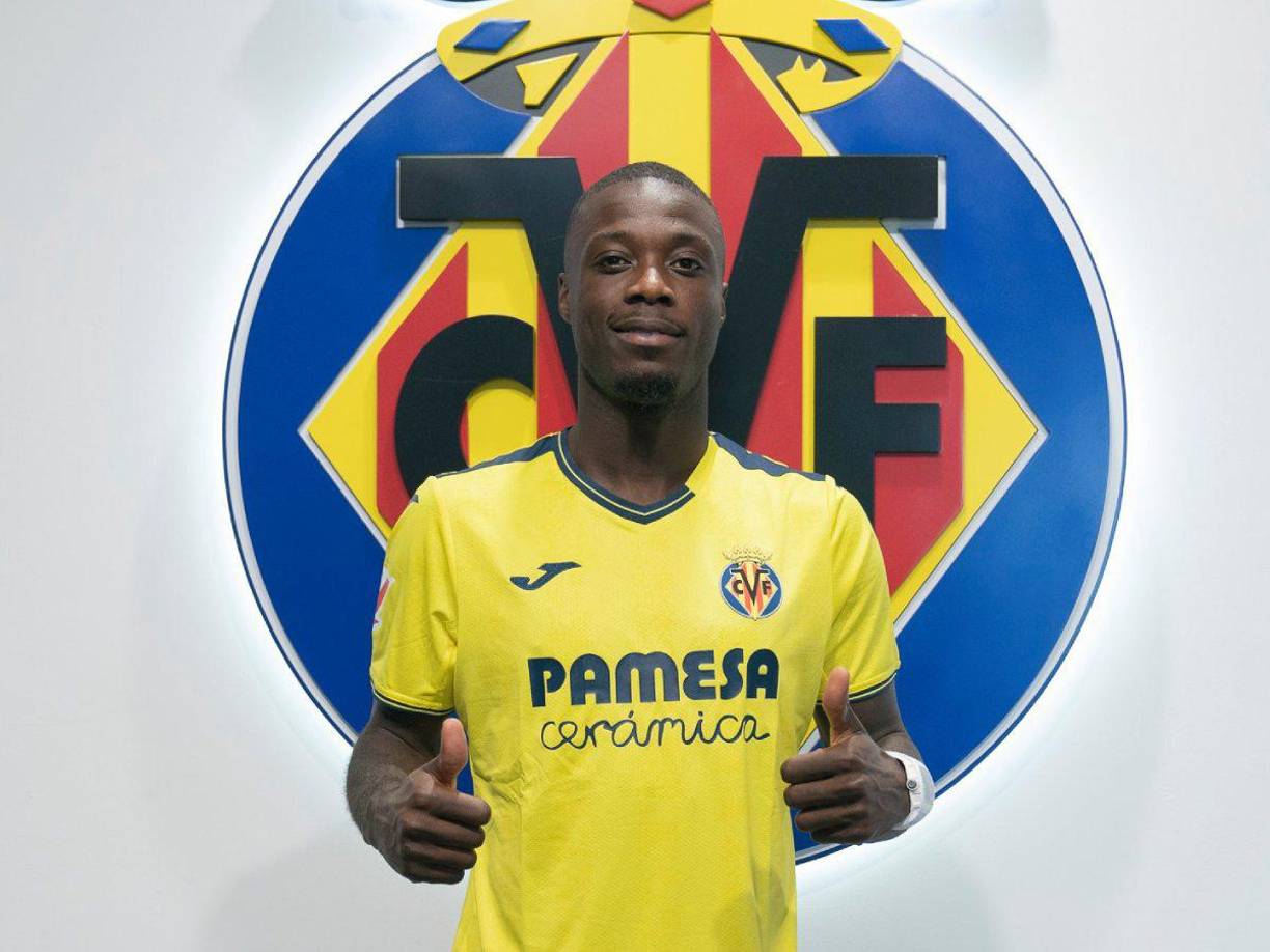 El Villarreal ha fichado al delantero marfileño Nicolas Pépé. Firma hasta junio de 2026.