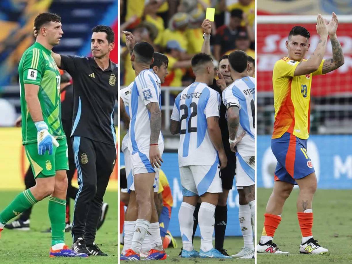 Las imágenes de la derrota que sufrió Argentina contra Colombia en el calor de Barranquilla, por la octava jornada de las Eliminatorias Sudamericanas al Mundial de 2026.