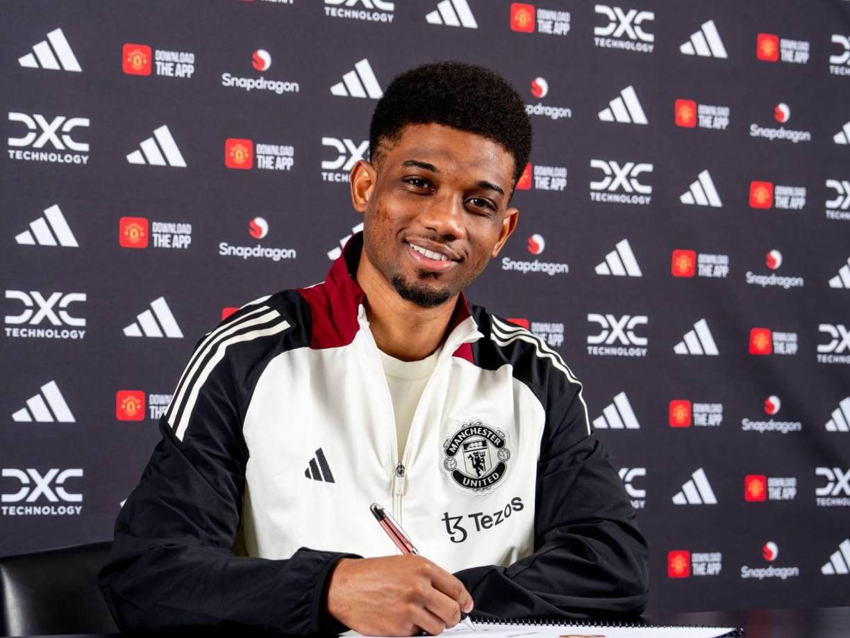 El extremo marfileño Amad Diallo renueva con el Manchester United hasta el 2030.