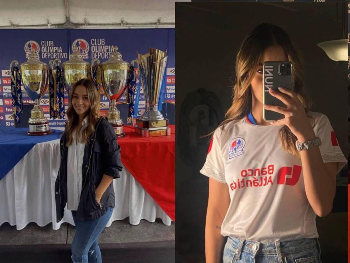 Joya vivió en Honduras hasta los 18 años, por lo que también le tomó cariño a Olimpia y lo muestra en sus redes sociales. En la foto de la izquierda aparece en el CAR de Olimpia con parte de las copas que ha ganado Pedro Troglio. 
