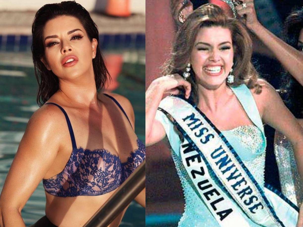 La ex reina de belleza Alicia Machado.