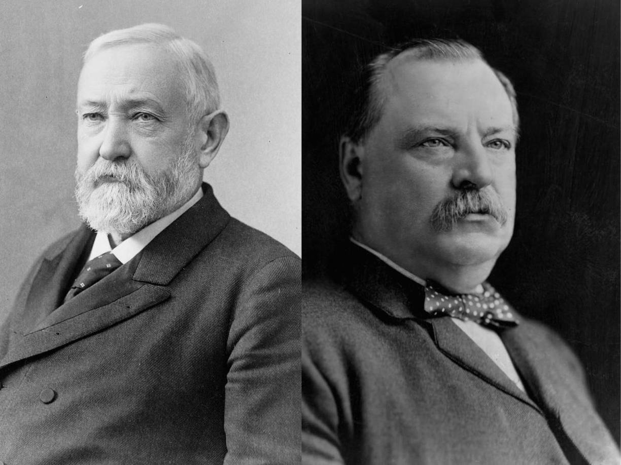 En las elecciones presidenciales de 1888, Benjamin Harrison perdió el voto de los ciudadanos contra Grover Cleveland, pero fue él quien obtuvo la victoria de la Casa Blanca por ganar los votos del Colegio Electoral. 