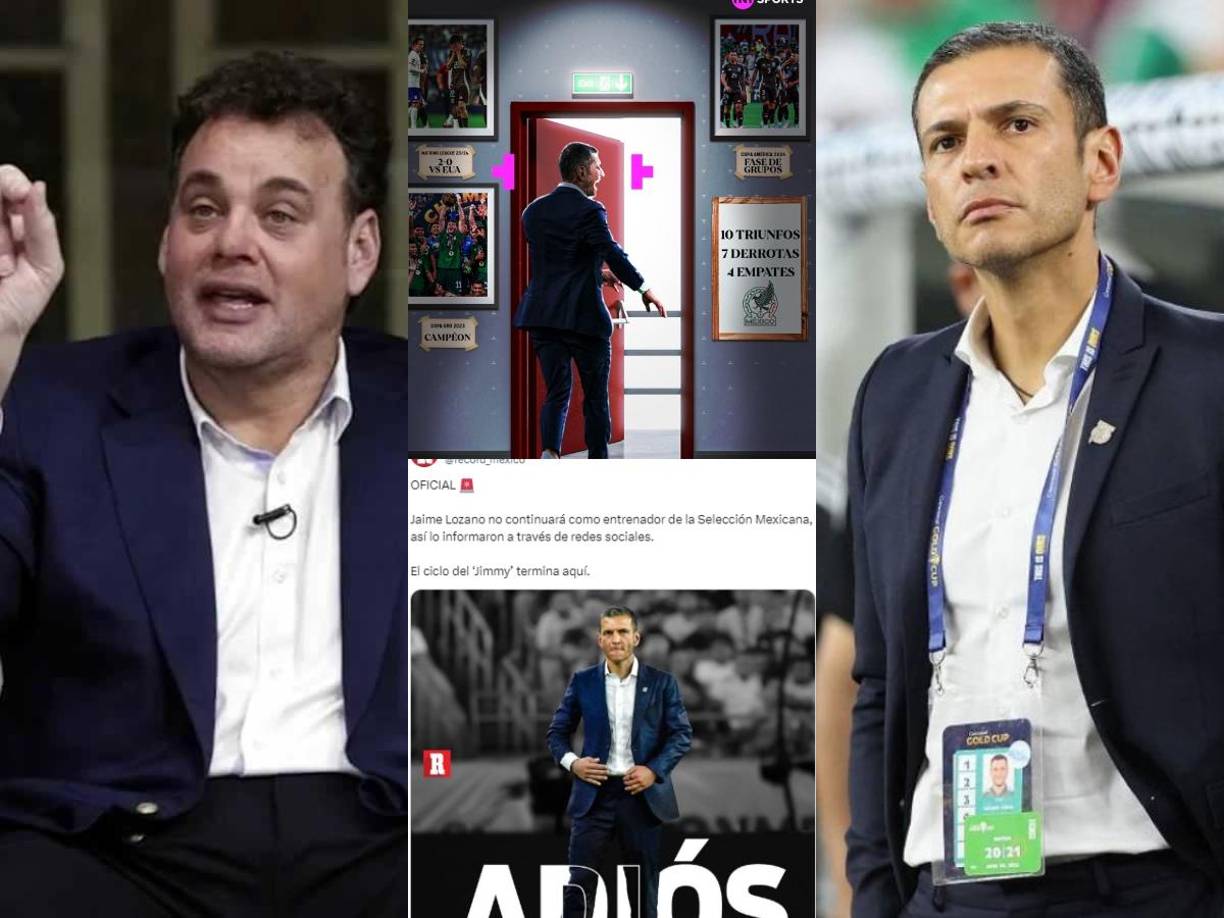 Jaime Lozano fue cesado de su cargo como director técnico de la Selección de México y así reaccionaron medios y periodistas. El DT rompió el silencio y reveló el motivo de su salida.