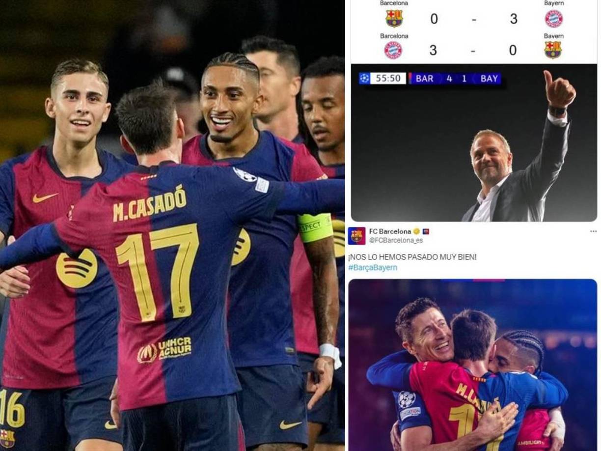 Las reacciones de los medios internacionales tras el 4-1 del Barcelona al Bayern en Champions League.