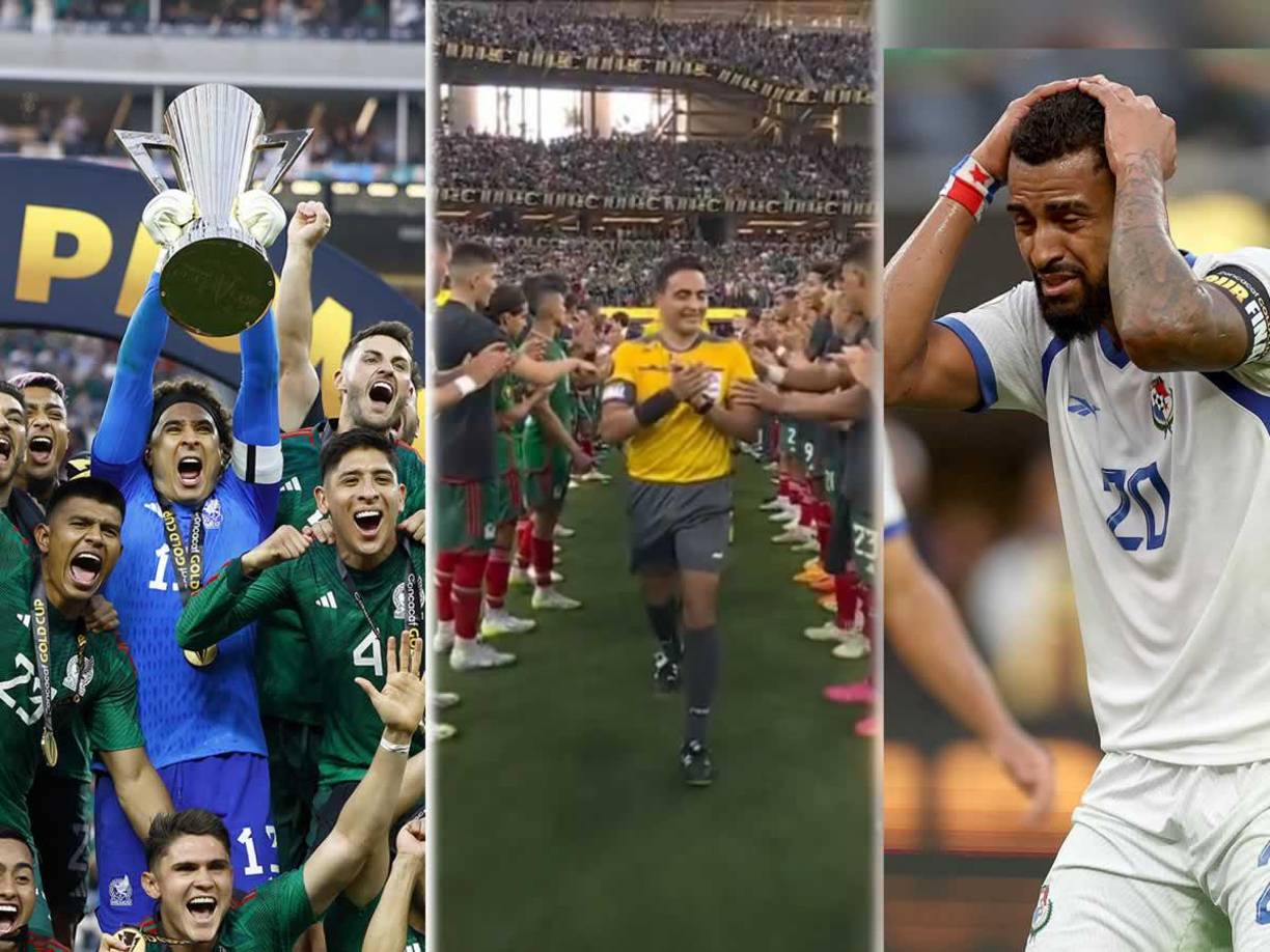 Las imágenes de la final de la Copa Oro 2023 de la Concacaf que le ganó México (1-0) a Panamá en el SoFi Stadium de Los Ángeles, Estados Unidos, con un gol de Santi Giménez.