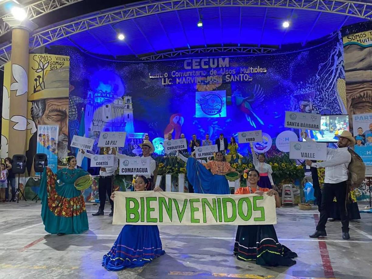 En esta jornada de Olimpiada en Ocotepeque, participaron decenas de estudiantes de diferentes centros educativos de los 18 departamentos del país.